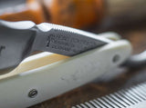 Boker Manufaktur Solingen | The Historical Barber 6/8 Barber's Notch Carbon Steel Straight Razor