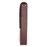 Girologio Leather | 2 Pen Magnetic Case - Antique Brown