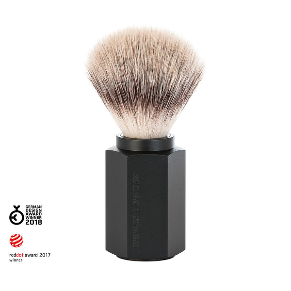 Muhle | HEXAGON Shaving Brush (Graphite)