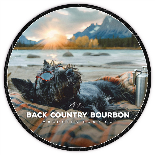 Macduffs Soap Company | BACKCOUNTRY BOURBON SHAVE SOAP