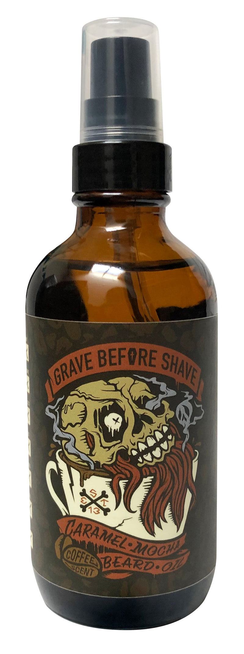 Grave Before Shave | CARAMEL MOCHA BEARD OIL