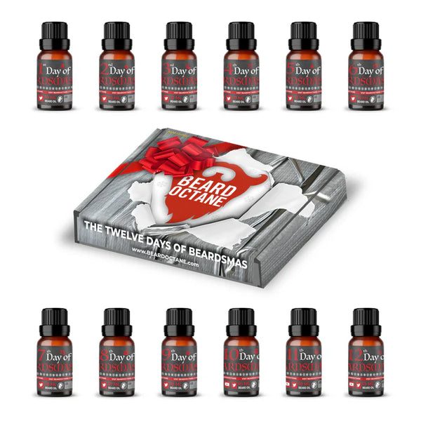 Beard Octane | 12 DAYS OF BEARDSMAS - HOLIDAY BEARD OIL GIFT SET