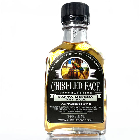 Chiseled Face | SANTA MONICA BAY RUM AFTERSHAVE SPLASH