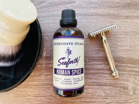 Spearhead Shaving | SEAFORTH! ROMAN SPICE AFTERSHAVE SPLASH