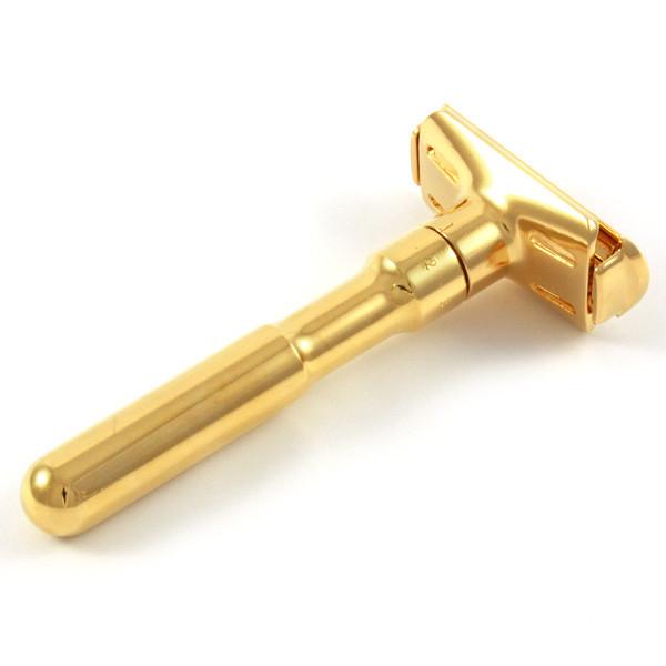 Merkur | Futur Adjustable Safety Razor with Gold Finish