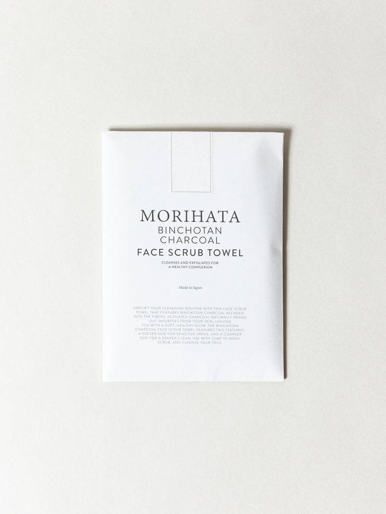 Binchotan Charcoal Face Scrub Towel