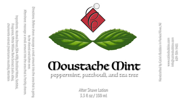 Catie’s Bubbles | Moustache Mint After Shave Lotion