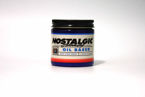 Nostalgic Grooming | TEAKWOOD MAHOGANY MED-FIRM OIL BASED POMADE