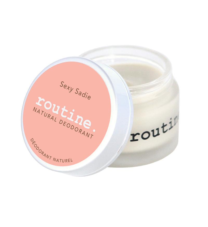 Routine | SEXY SADIE (VEGAN: NO BEESWAX) 58G DEODORANT JAR