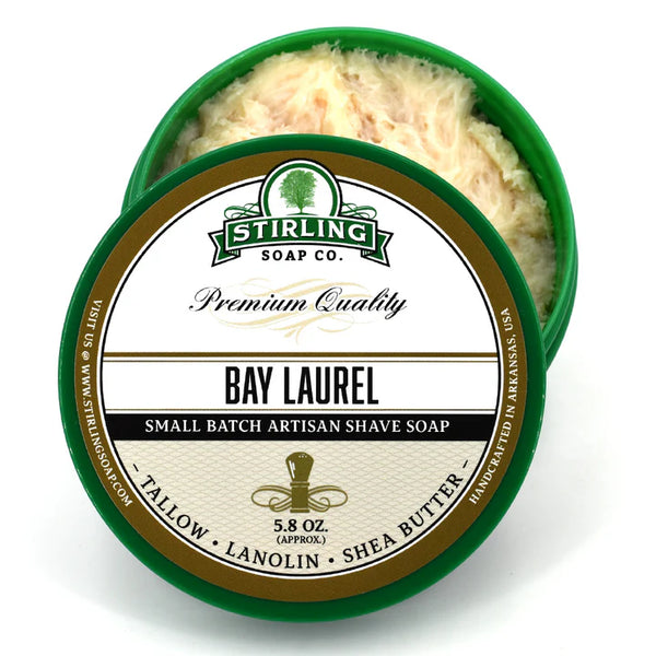 Stirling Soap Co. | Bay Laurel - Shave Soap