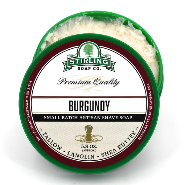 Stirling Soap Co. | Burgundy - Shave Soap