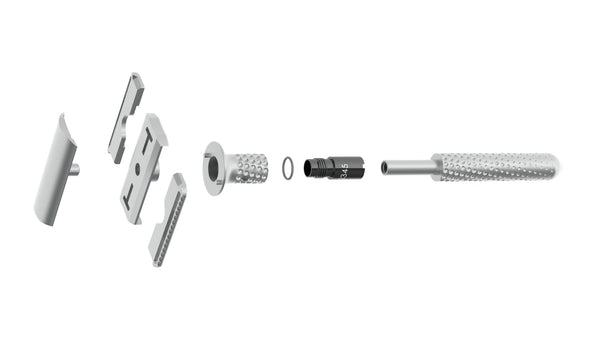 Tatara Razors | Muramasa Adjustable Closed Comb Safety Razor, Matte Finish