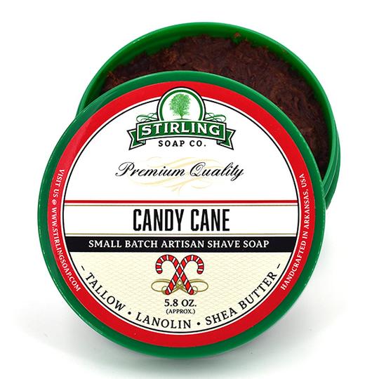 Stirling Soap Co. | Candy Cane - Shave Soap