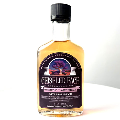 Chiseled Face | WOODY LAVENDER - AFTERSHAVE SPLASH