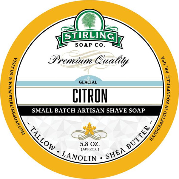 Stirling Soap Co. | Glacial Citron Shave Soap