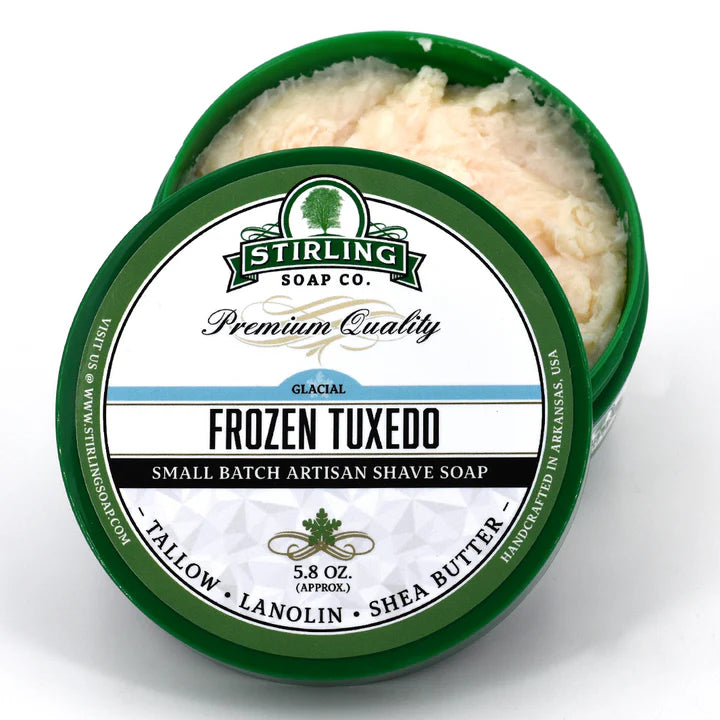 Stirling Soap Co. | Glacial Frozen Tuxedo Shave Soap