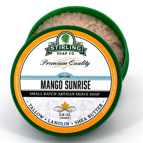 Stirling Soap Co. | Glacial Mango Sunrise Shave Soap