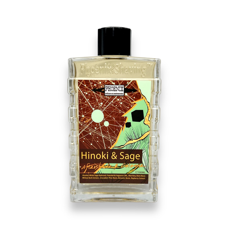 Phoenix Shaving | Hinoki & Sage