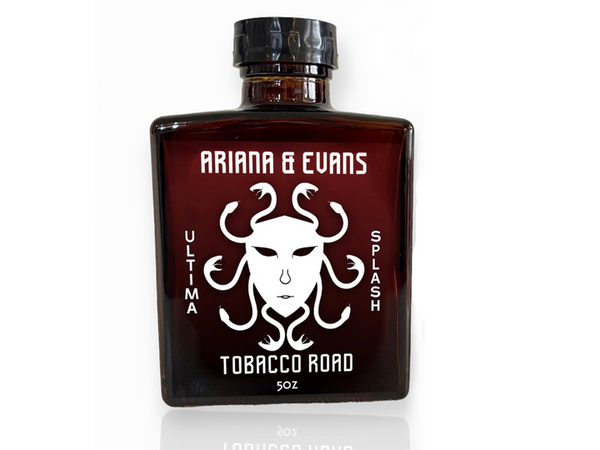 Ariana & Evans | Tobacco Road Aftershave Splash