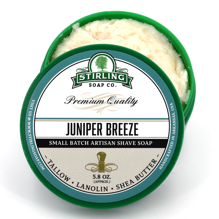 Stirling Soap Co. | Juniper Breeze Shave Soap