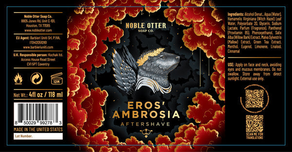 Noble Otter | Eros' Ambrosia Aftershave