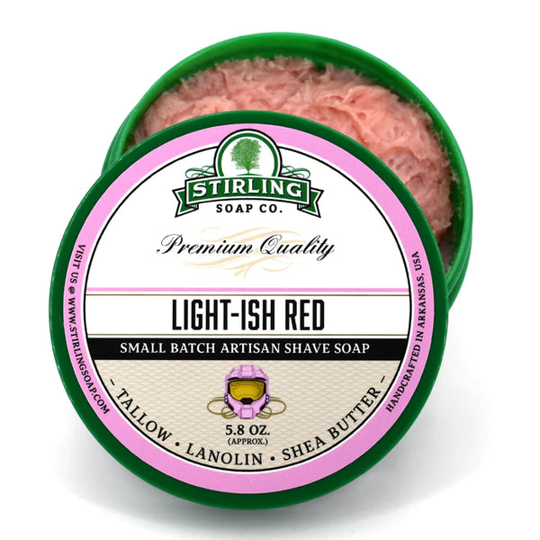 Stirling Soap Co. | Light-ish Red - Shave Soap