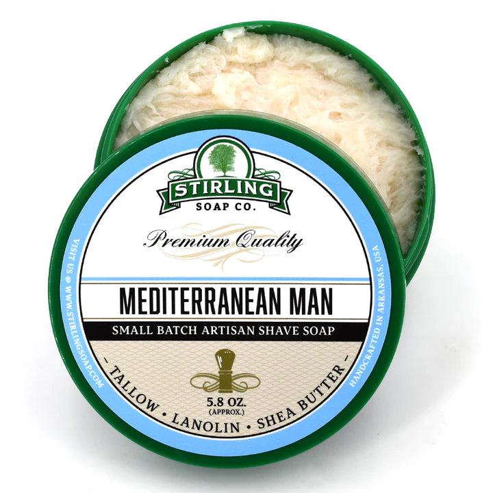 Stirling Soap Co. | Mediterranean Man - Shave Soap