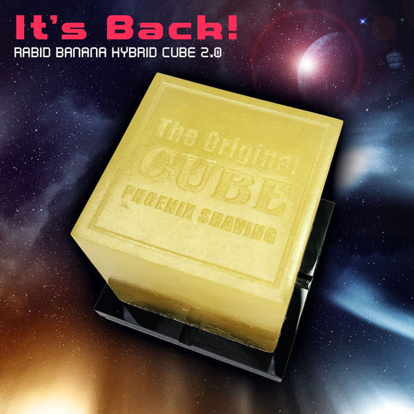 Phoenix Shaving | Rabid Banana Hybrid CUBE 2.0 Preshave Soap