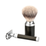 Muhle | ROCCA 3-Piece Shaving Set Stainless Steel / Black