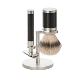 Muhle | ROCCA 3-Piece Shaving Set Stainless Steel / Black