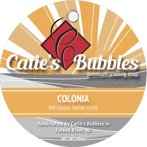 Catie’s Bubbles | Colonia Premium Shaving Soap