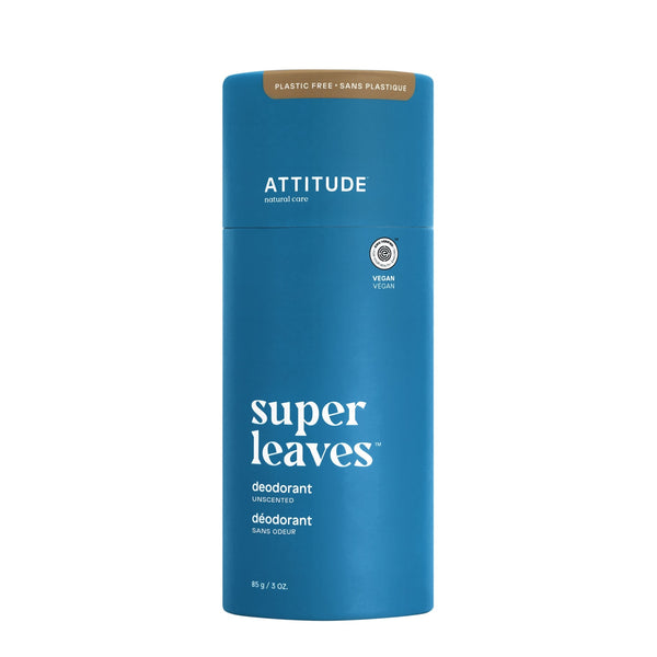 Attitude | Unsceneted Deodorant, 85g
