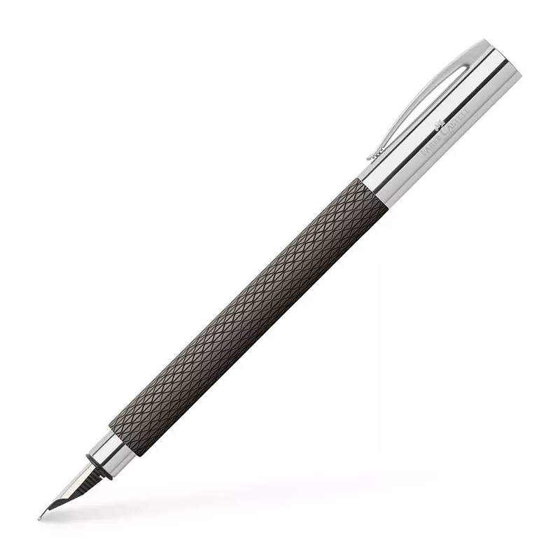 Faber-Castell | Ambition OpArt Black Sand Fountain Pen – Medium