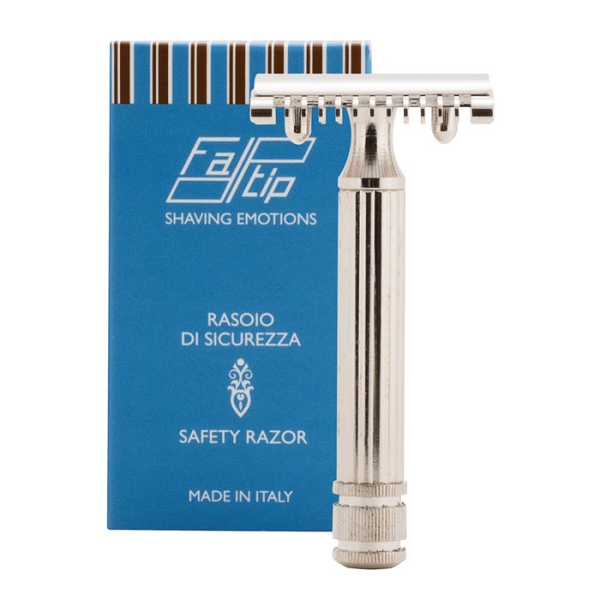 Fatip | Grande Double-Edge Safety Razor, Nickel