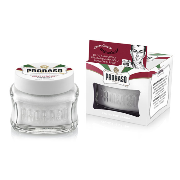 Proraso | Pre Shave Cream 100ml – Glass Jar (Choose)