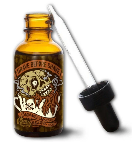 Grave Before Shave | CARAMEL MOCHA BEARD OIL