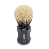 Heinrich L. Thater | 4125/2 Black Handle Shaving Brush, 2-Band Super Knot