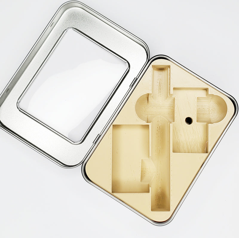 Travel Razor Tin – (Holds Henson Razor)