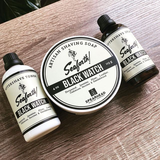 Spearhead Shaving | Seaforth Black Watch SHAVING SOAP (Highland Base)