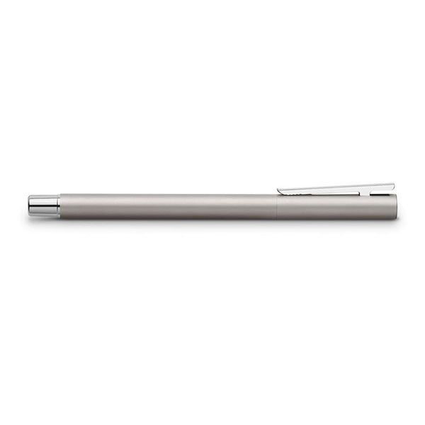 Faber-Castell | Neo Slim Stainless Steel fountain pen, M Silver Matt