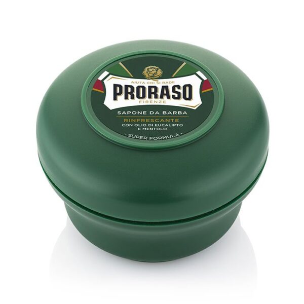 Proraso Green Shaving Soap with Eucalyptus and Menthol