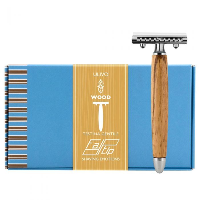 Fatip | Safety Razor Olive Wood Gentile Head