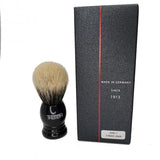 Heinrich L. Thater | 4292/1 Black Handle Shaving Brush, 2-Band Super Knot