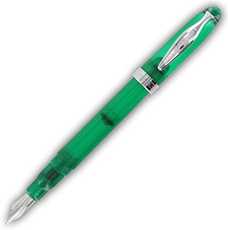 Noodler’s Ahab Flex Fountain Pen – Maximillian Emerald Demonstrator