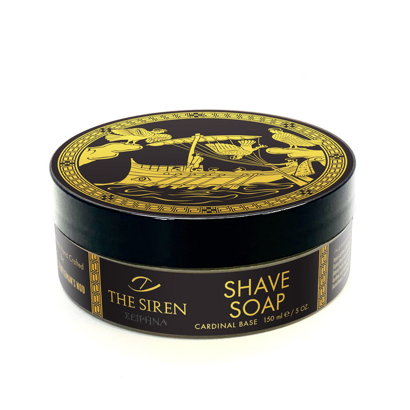 Gentleman’s Nod | CURLY SCENTS X ZAHAROFF THE SIREN SHAVE SOAP