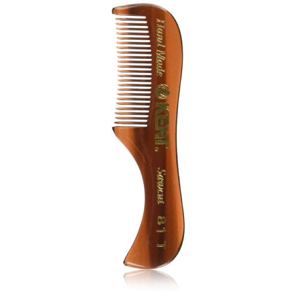 Kent | 81T Handmade Sawcut Beard and Mustache Comb