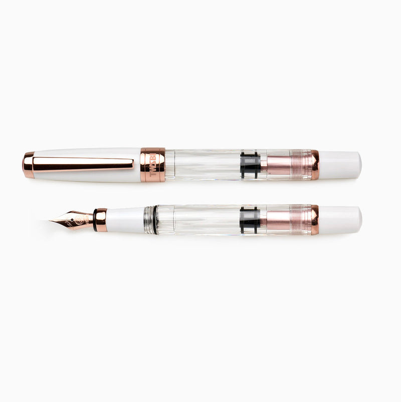 TWSBI | DIAMOND 580 WHITE ROSEGOLD II FOUNTAIN PEN