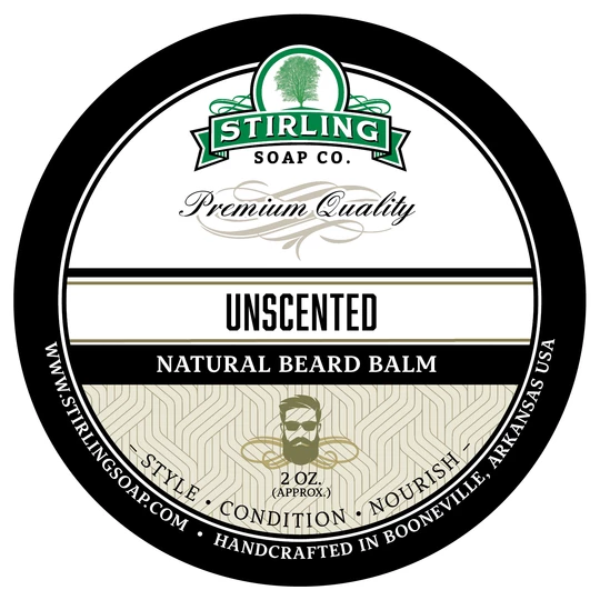 Stirling Soap Co. | Unscented Beard Balm – 2oz