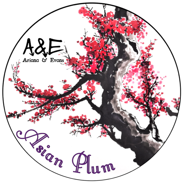 Ariana & Evans | Asian Plum Shaving Soap