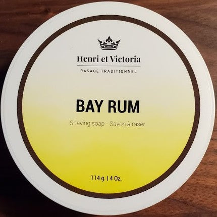 Henri et Victoria | Bay Rum Shaving Soap